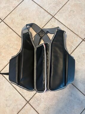 Sparring Chest Protector Gear Martial Arts Taekwondo Reversible Adult
